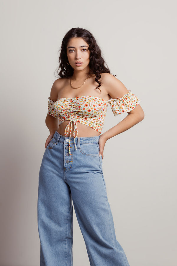 Breathless Crop Top - Multi