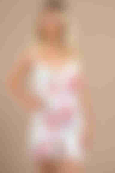 MinkPInk Mini Petals Floral Romper - Multi