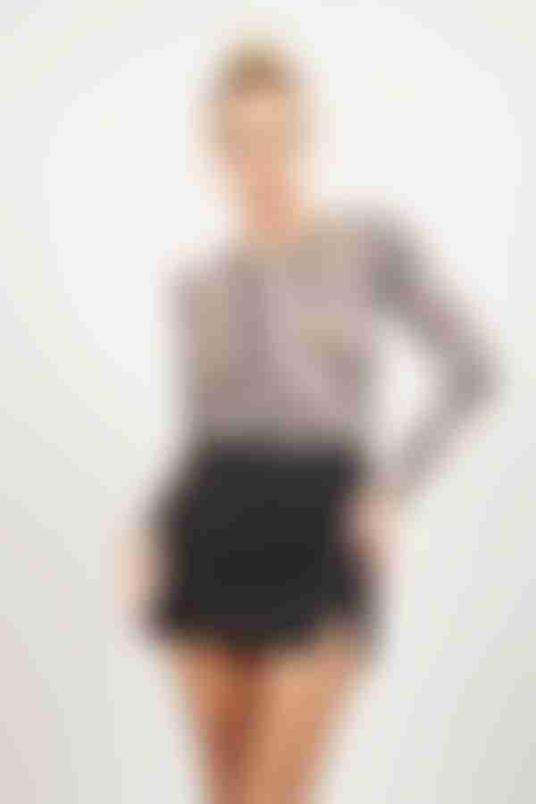 Too Dramatic Snake Print Top - Multi