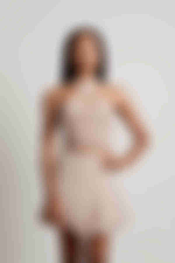 Look This Way Floral Mini Skirt - Light Blue