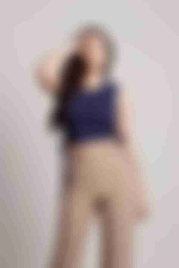 Monet Tank Top - Navy