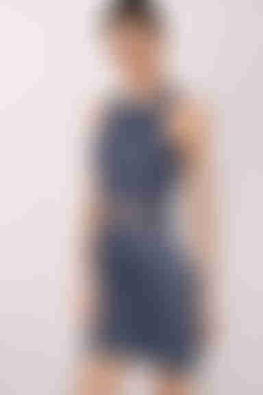 Show Me The Way High Waist Mini Skirt - Navy