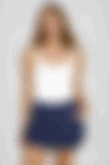 Wink Ready High Waist Pocket Mini Skirt - Navy