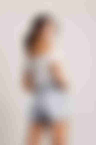 Celia Crop Top - Off White