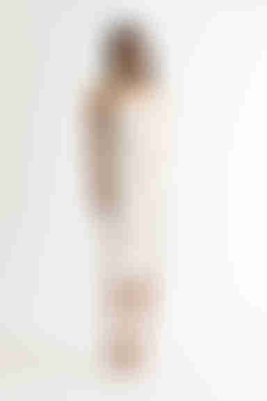 Get A Clue Off White Ruched Tied Midi Dress