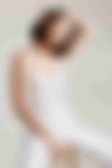 How Many More Lace Up Jumpsuit - Off White