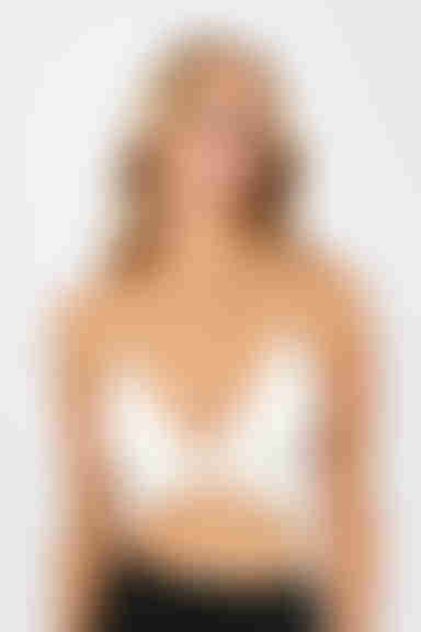 Looking Lost Crop Top - Off White