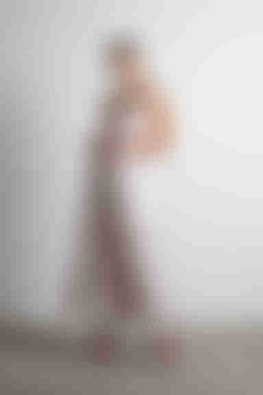 Count The Miles Abstract Print Tiered Maxi Dress - Off White Multi