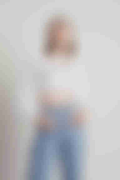 Swoon For You Crop Top - Off White