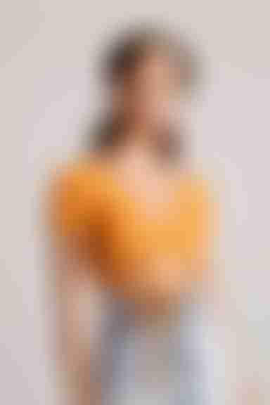 Center Stage Crop Top - Orange