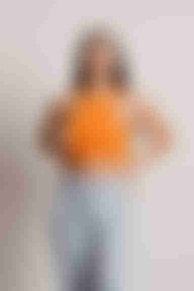 Fernandez Crop Top - Orange