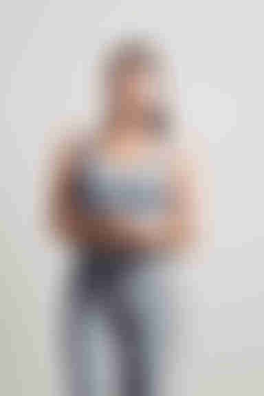 Eva Tank Top - Peri Blue