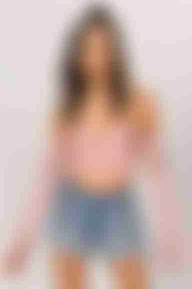 Winston Crop Top - Pink Multi