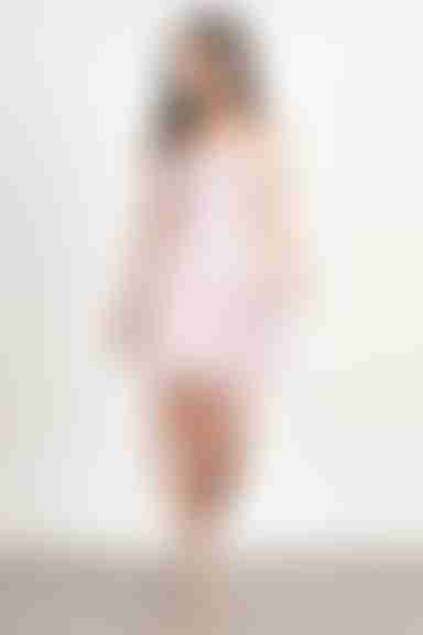 Nala Floral Babydoll Mini Dress - Pink