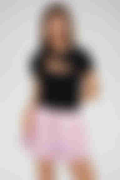 Pure Bliss Button From Shorts - Pink