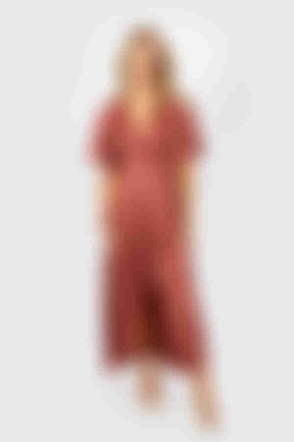 The Joy Of It Satin Surplice Maxi Dress - Emerald