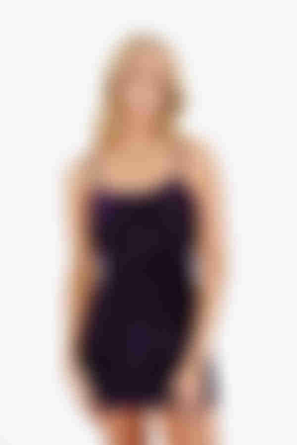 Alodia Sequin Cami Mini Dress - Fuchsia