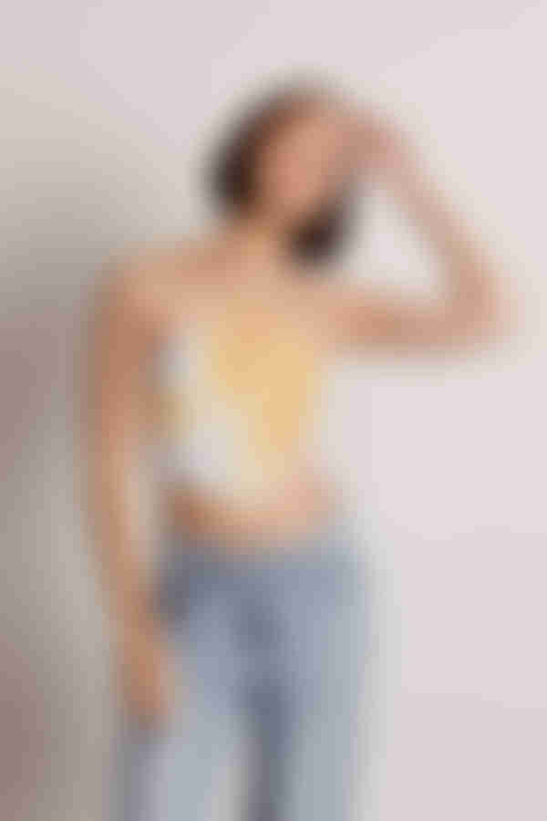 Look Over Here Crop Top - Rainbow