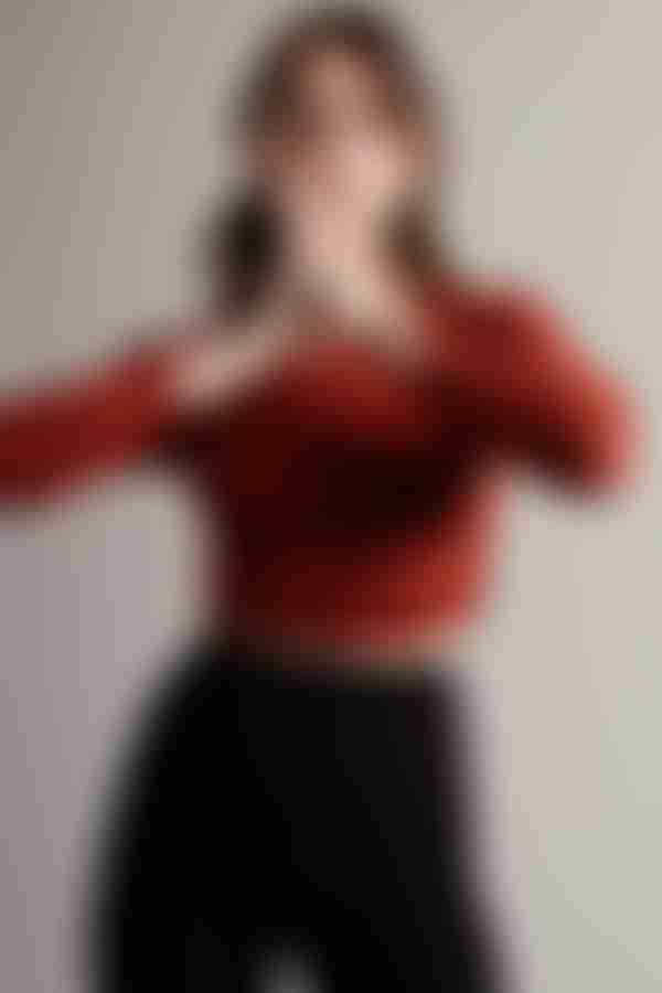 Bad Gal Crop Top - Red