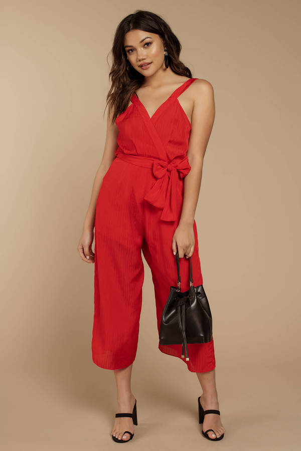 The Fifth Label Gilded Red Jumpsuit