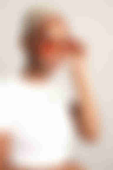 Gwen Red Diamond Color Tone Lens Sunglasses