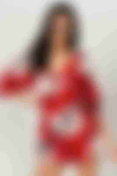 Petal To The Metal Floral Romper - Red Multi