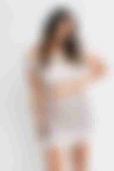 Be Saved Ruffle Mini Skirt - Red & Navy