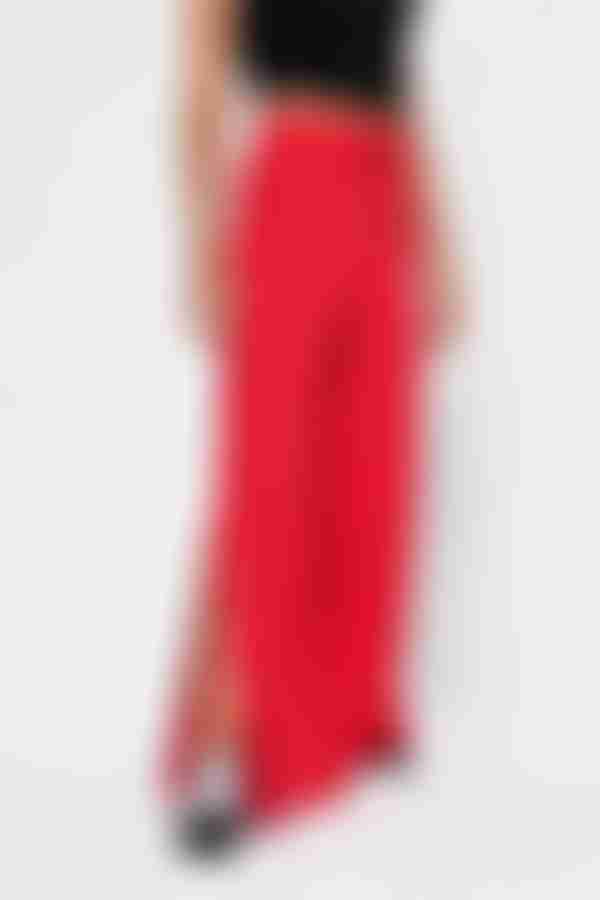 Snap Out Of It Drawstring Sweatpants - Red