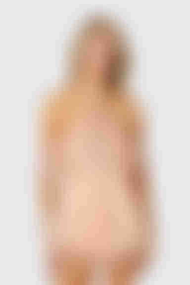 Cut It Out Lace Romper - Rose