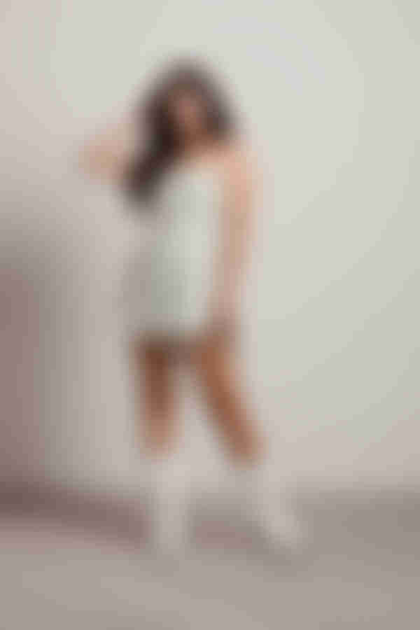 Keele Ruffle Romper - Sage