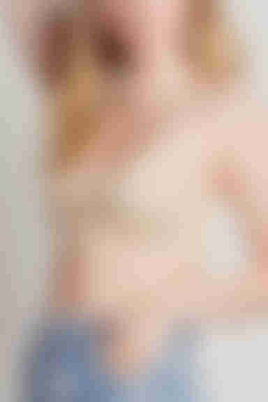 Tell Me When Ribbed Bra - Sand