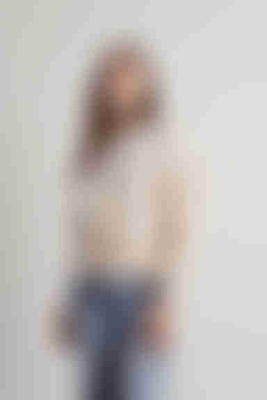 Melted Ice Cream Tie Dye Sweatshirt - Tan