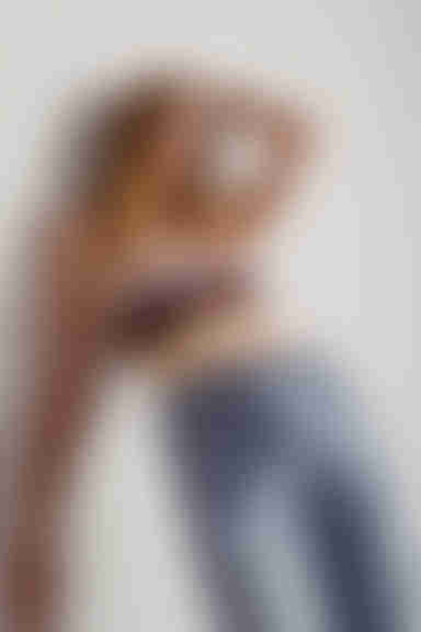 Tip Off Stripe Top - Tan