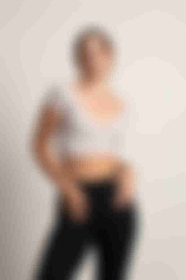 Kacie Crop Top - Baby Blue