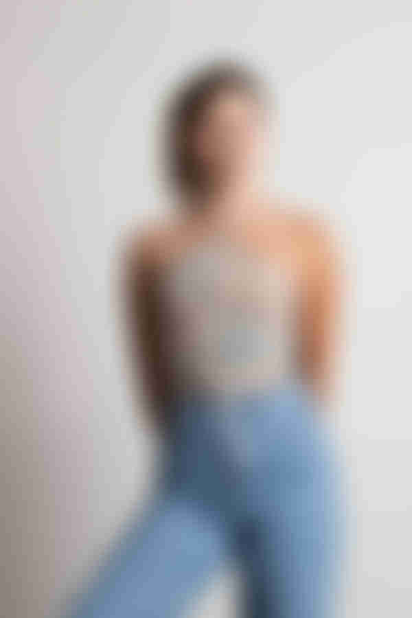 Look Over Here Crop Top - Rainbow