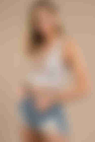 Tiff Crop Top - Taupe