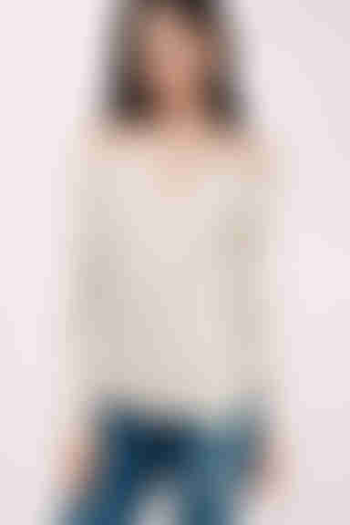 Don't Mind Me Cold Shoulder Top - Toast