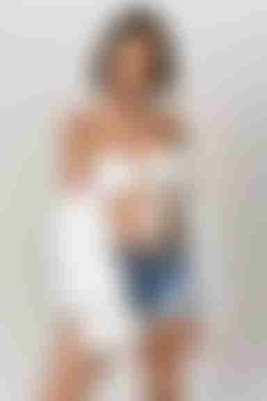 Amy Crop Top - White