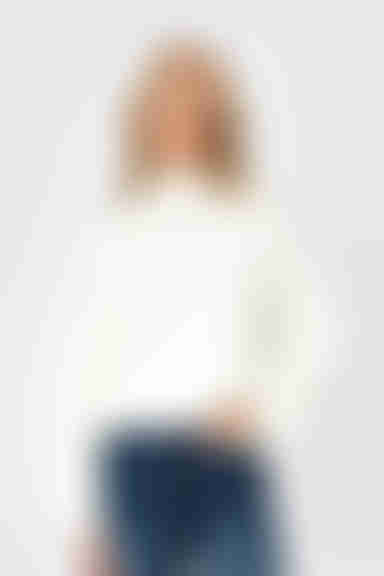 Cecilia Chunky Knit Sweater - White