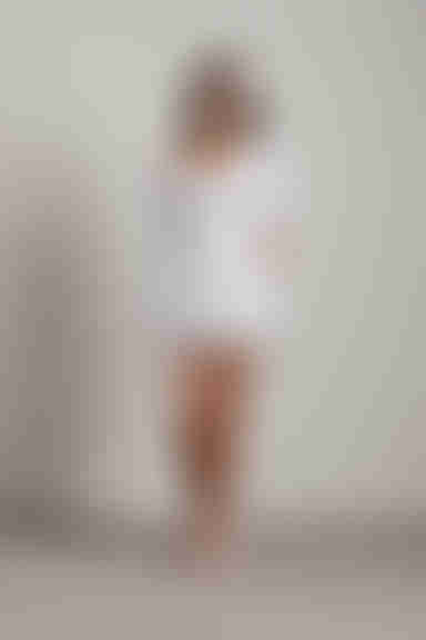 Cinderella Ruffle Romper - White