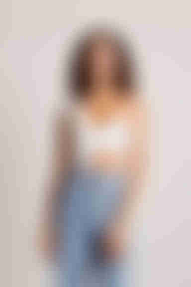 Connection Crop Top - White