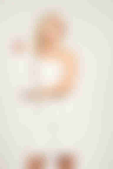 Do More Leather Zip Up Mini Skirt - White