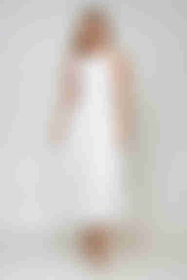 Every Bit Poised Fit & Flare Midi Dress - White