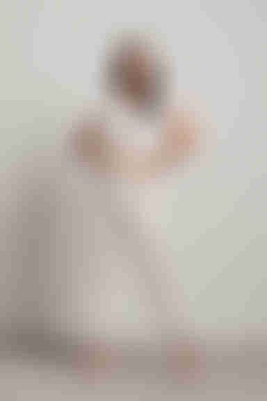 Feminine Touch Crop Top - White