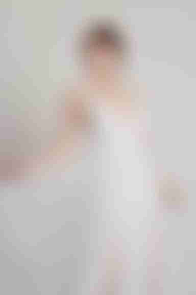 Here To Slay Plunging High Slit Maxi Dress - White