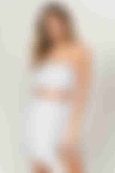 In The Moment Tube Top - White