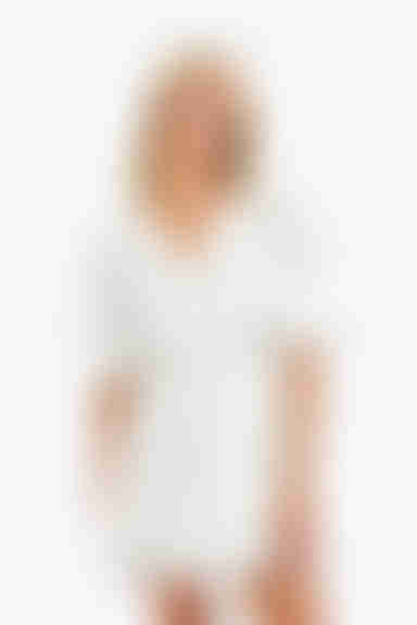 Jayanne Lace Flutter Sleeve Mini Dress - White