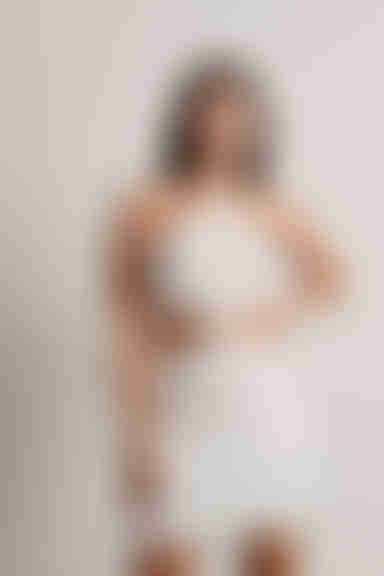 Just The Thing Cutout Bodycon Mini Dress - White