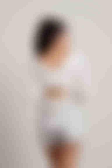 Kaleah Crop Top - White