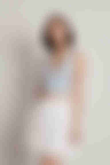 Kobe Pleated Mini Skirt - White